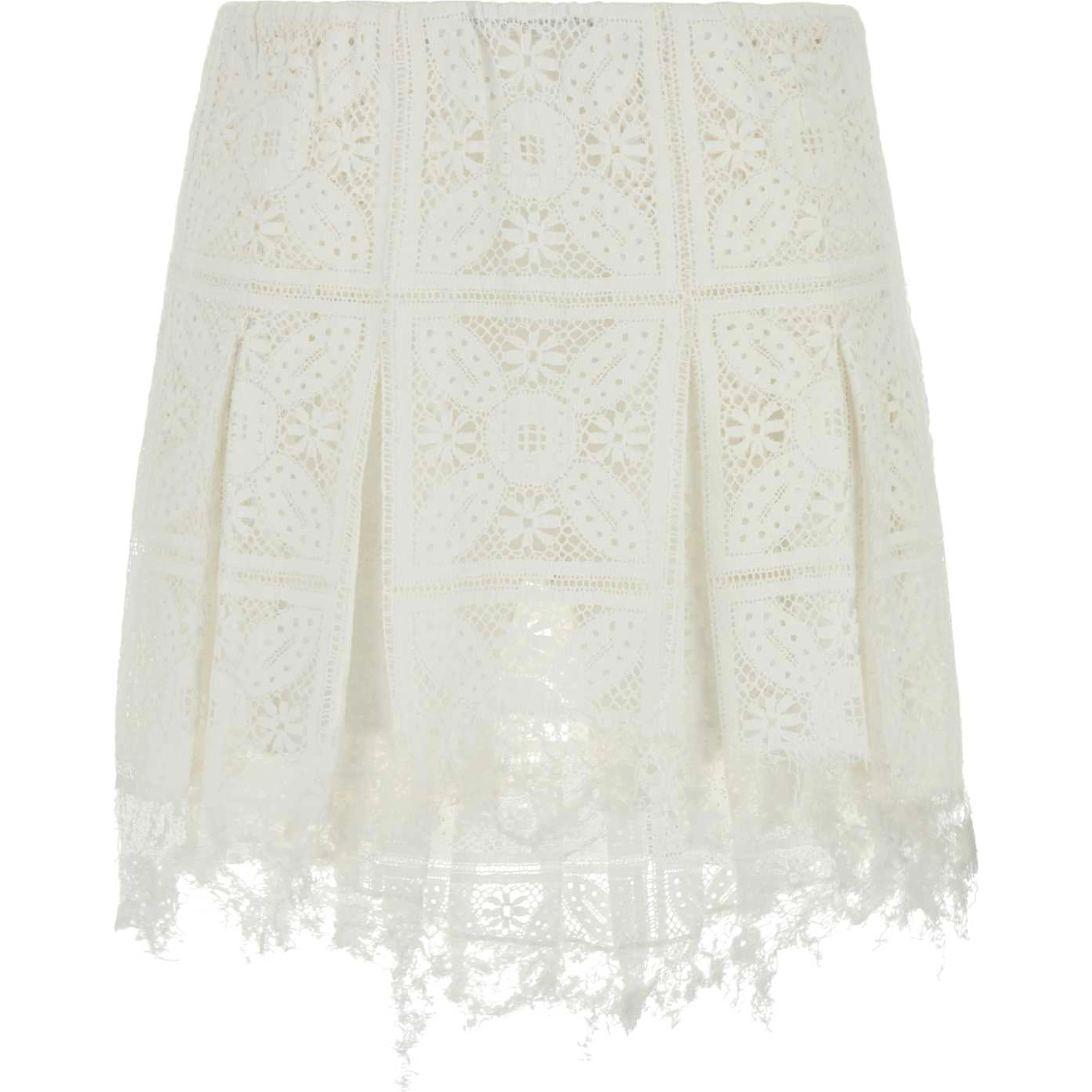 PLEATED MINI SKIRT