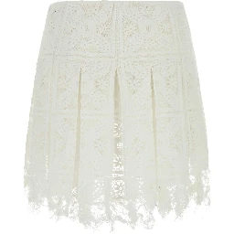PLEATED MINI SKIRT