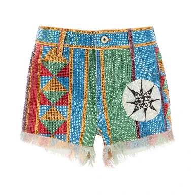 EMBELLISHED SHORTS