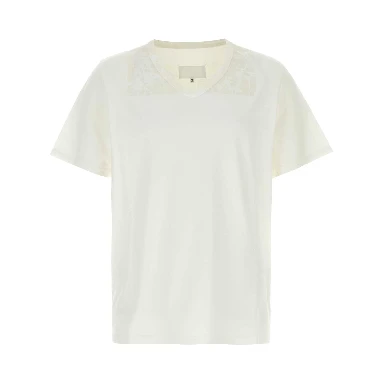 V-NECK WAX T-SHIRT