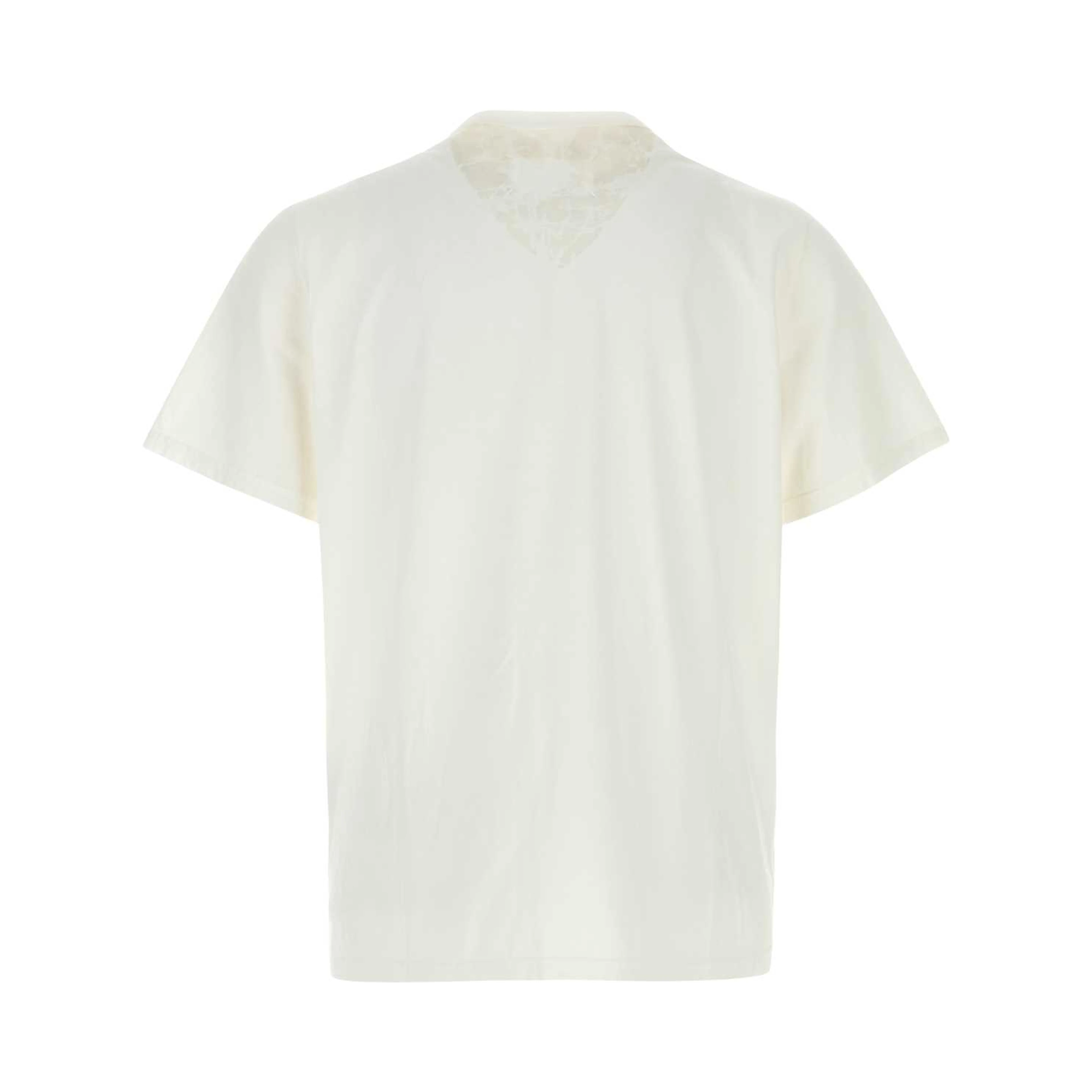 V-NECK WAX T-SHIRT