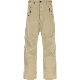 GARMENT DYED UTILITY WIDE PANT