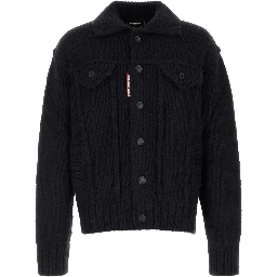 KNIT JEAN JACKET