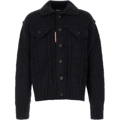 KNIT JEAN JACKET