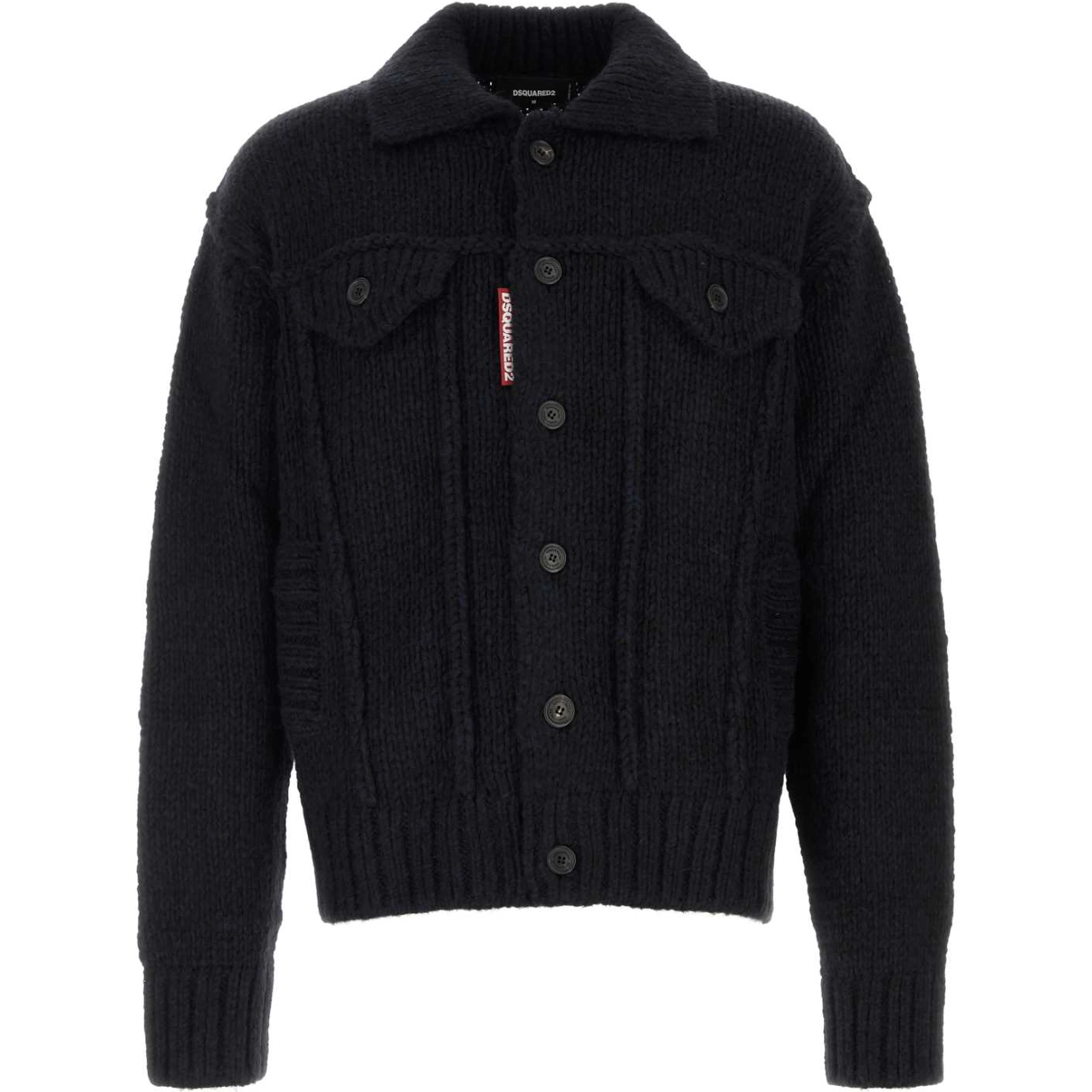KNIT JEAN JACKET