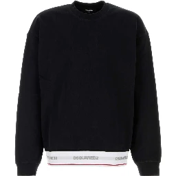DSQUARED2 ELASTIC RELAX FIT CREWNECK