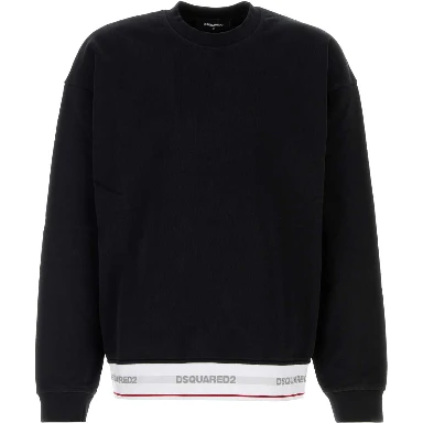 DSQUARED2 ELASTIC RELAX FIT CREWNECK
