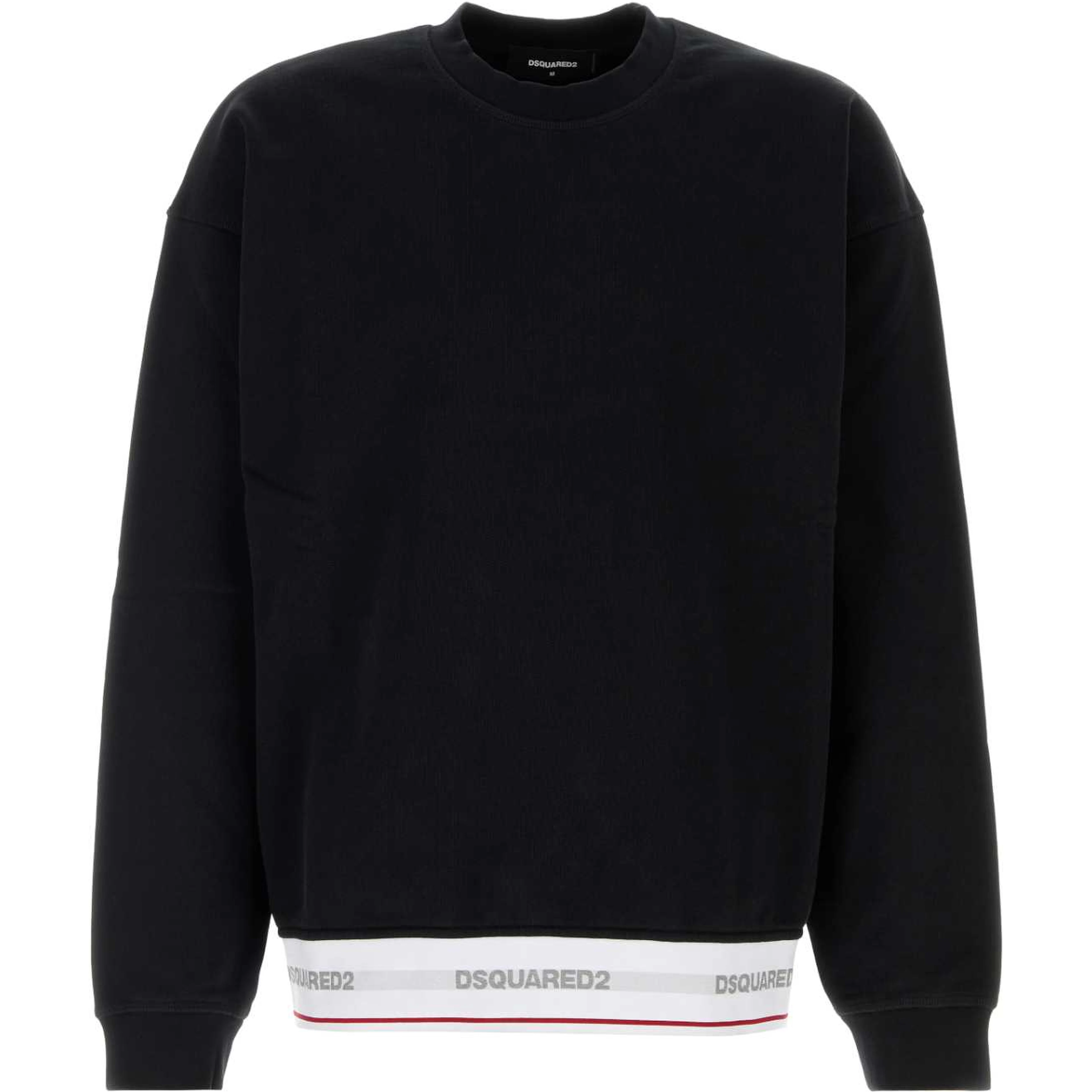 DSQUARED2 ELASTIC RELAX FIT CREWNECK