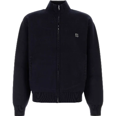METAL D2 UPSIDE DOWN KNIT CARDIGAN