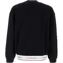 DSQUARED2 ELASTIC RELAX FIT CREWNECK
