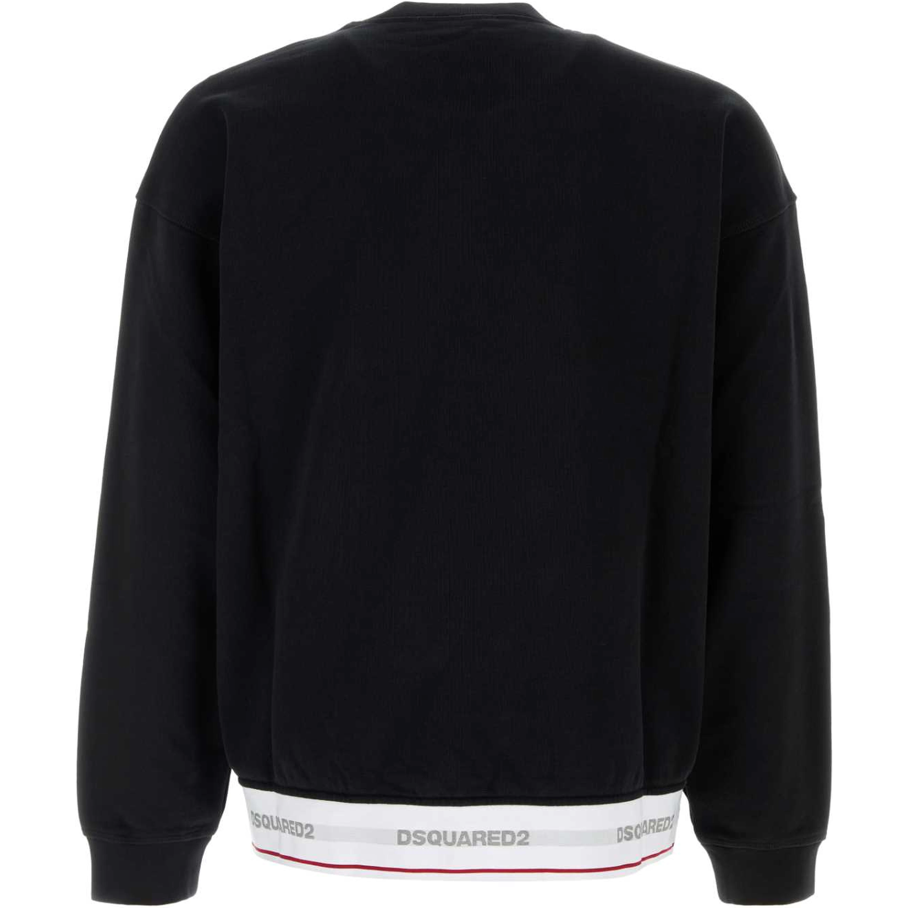 DSQUARED2 ELASTIC RELAX FIT CREWNECK
