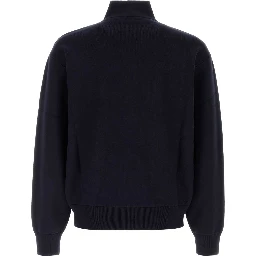 METAL D2 UPSIDE DOWN KNIT CARDIGAN