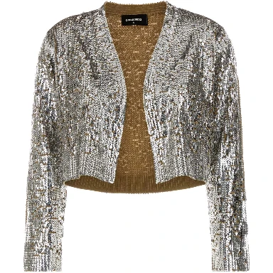 ALL OVER PAILLETTES CARDIGAN