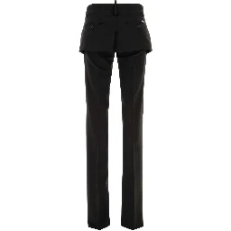 PEEK-A-BOO CIGARETTE PANTS