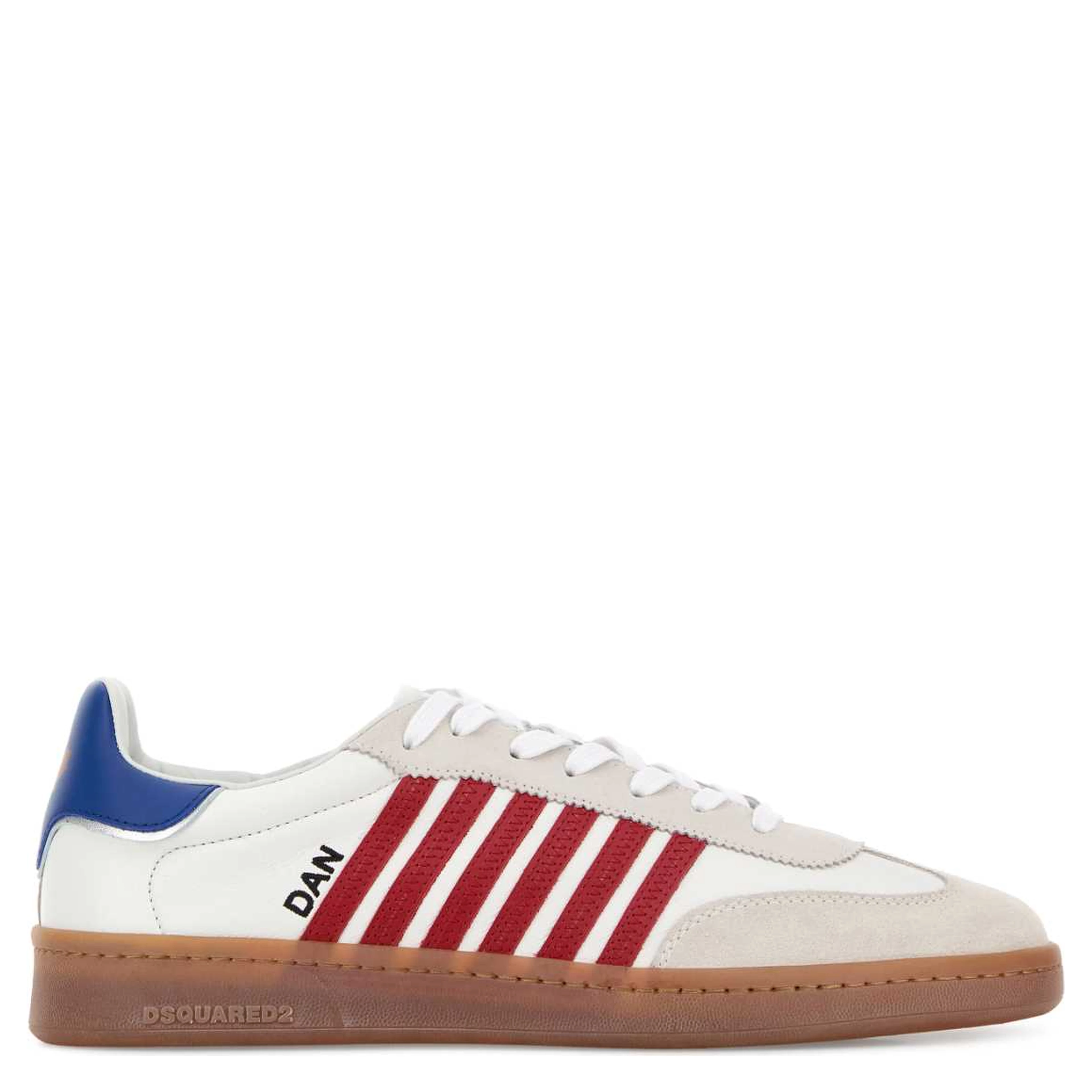 LACE-UP LOW TOP SNEAKERS