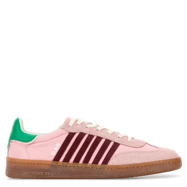 LACE-UP LOW TOP SNEAKERS