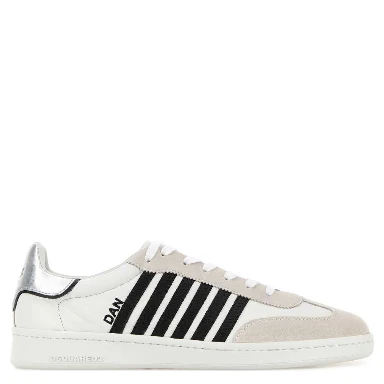 LACE-UP LOW TOP SNEAKERS