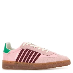 LACE-UP LOW TOP SNEAKERS