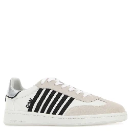 LACE-UP LOW TOP SNEAKERS
