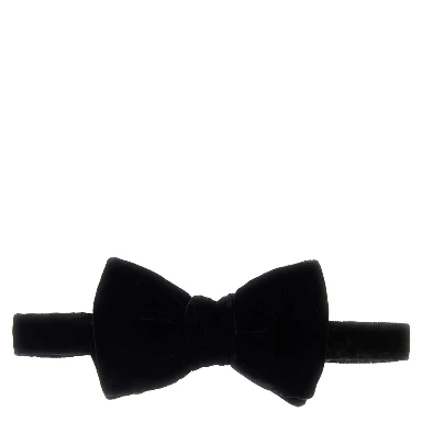 VISCOSE FLUID VELVET BOWTIE