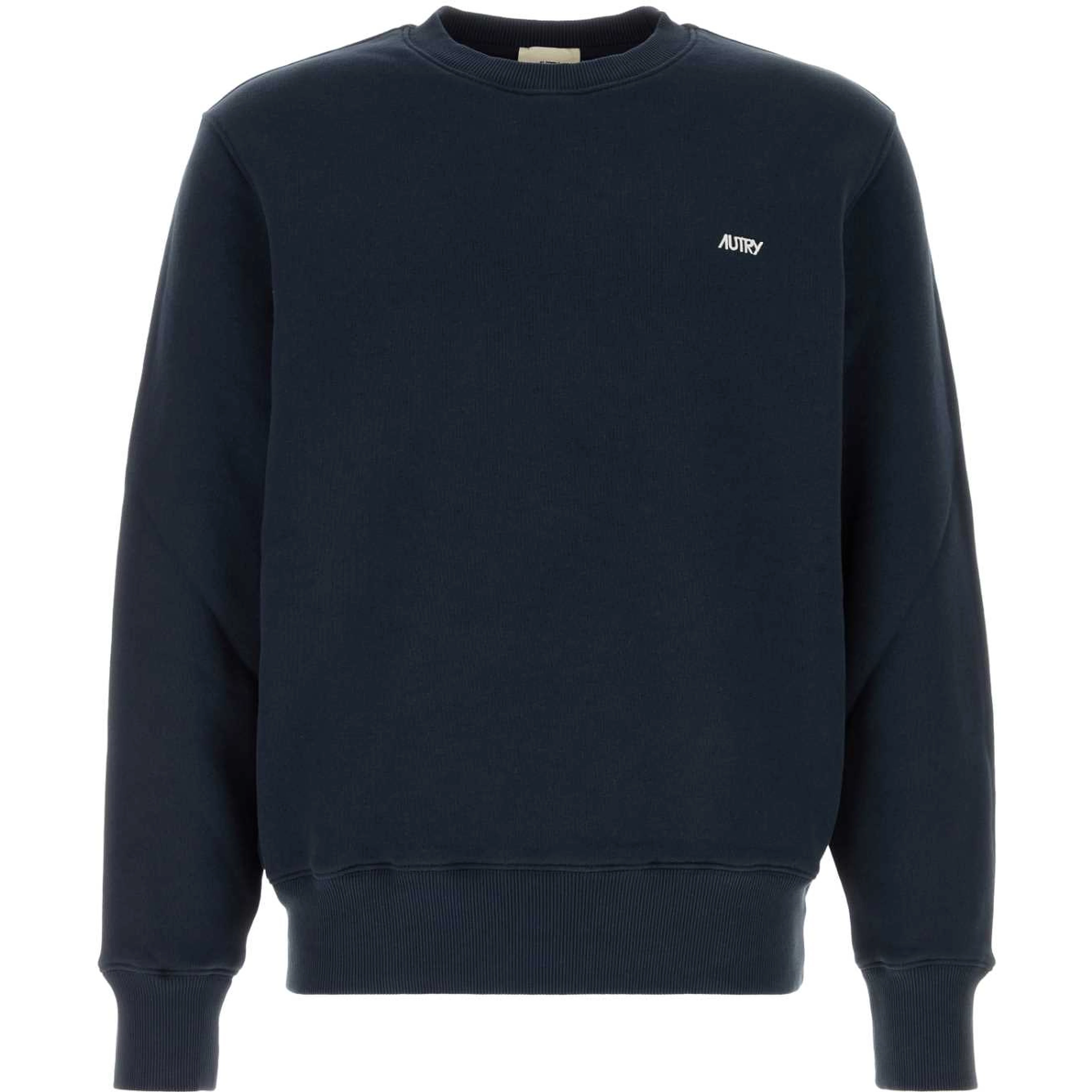 EMBROIDERED LOGO CREWNECK SWEATSHIRT