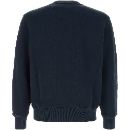 EMBROIDERED LOGO CREWNECK SWEATSHIRT