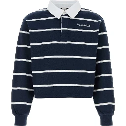 SERIF LOGO RUGBY POLO