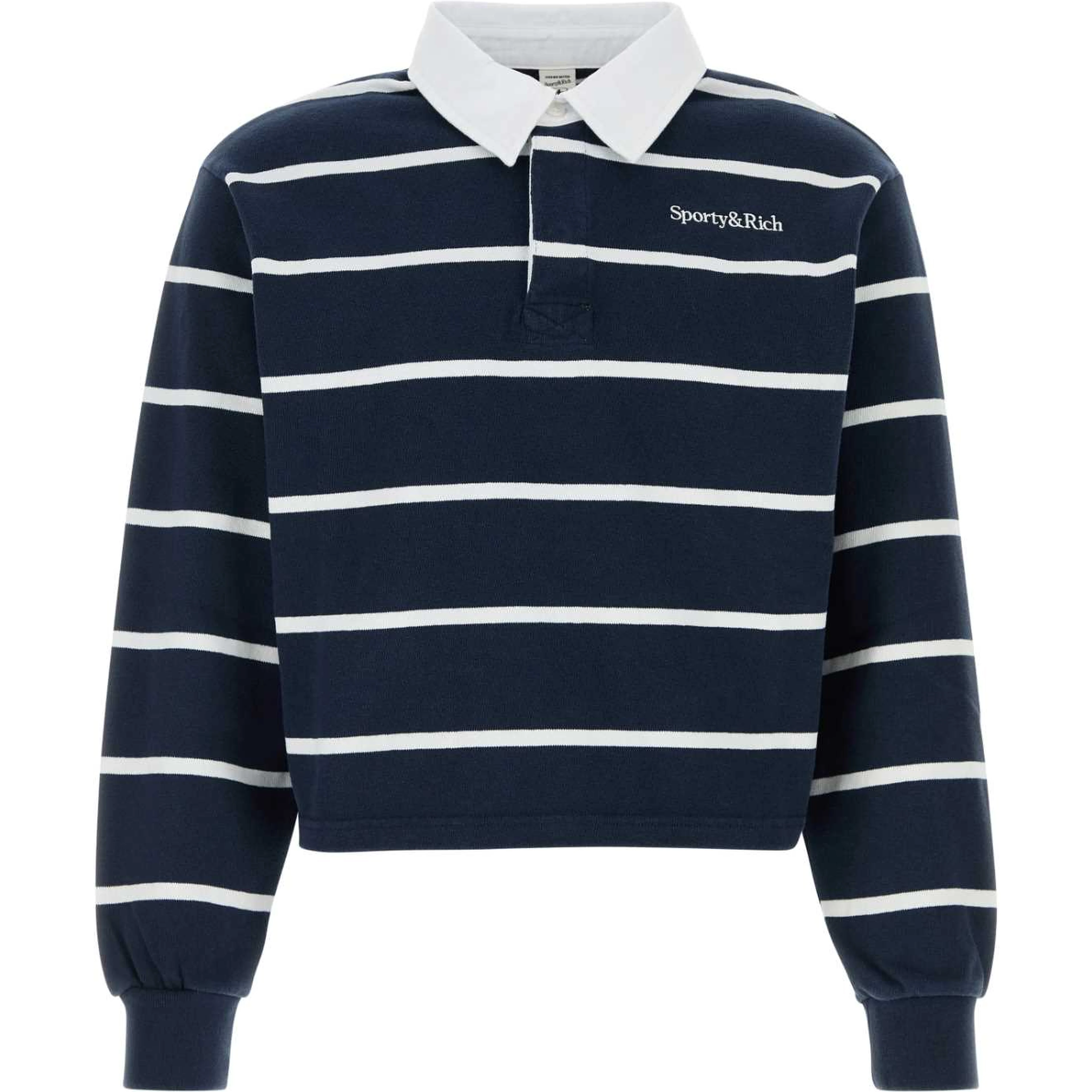 SERIF LOGO RUGBY POLO