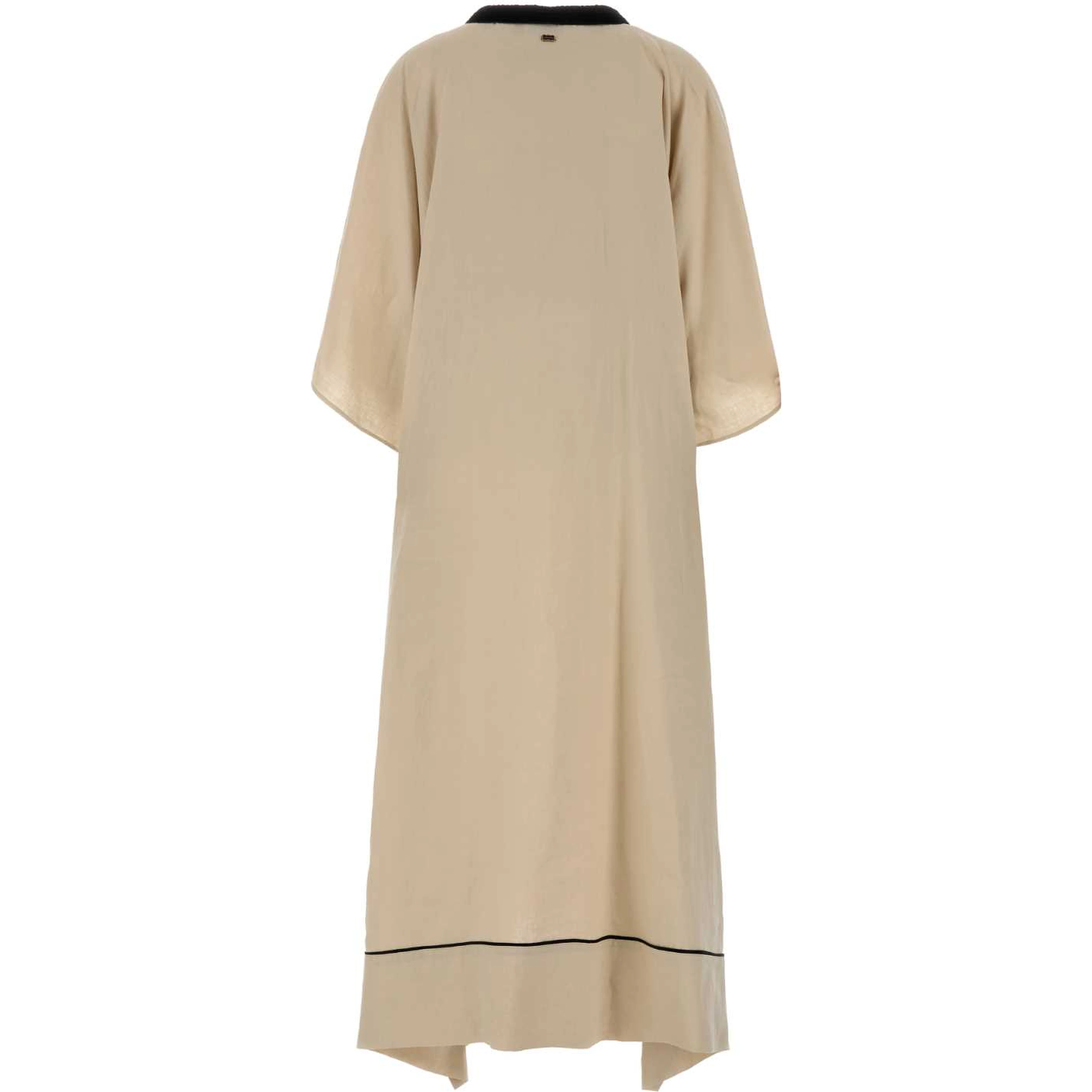 V-NECK KAFTAN DRESS