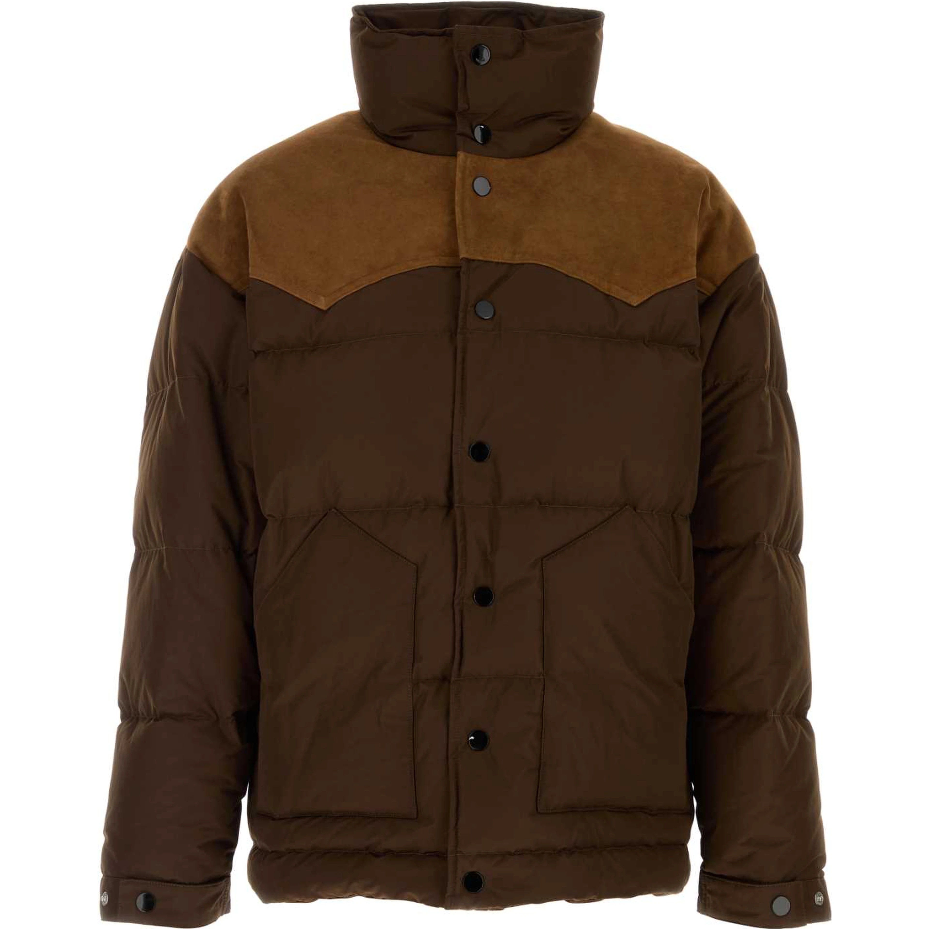 DOWNJACKETWITHLEATHERYOKE