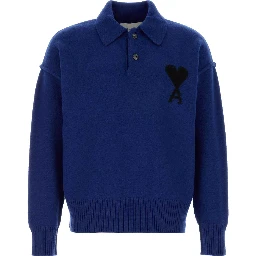 QUOTA-POLOSWEATERWITHCONTRASTEDAMIDECOEUR