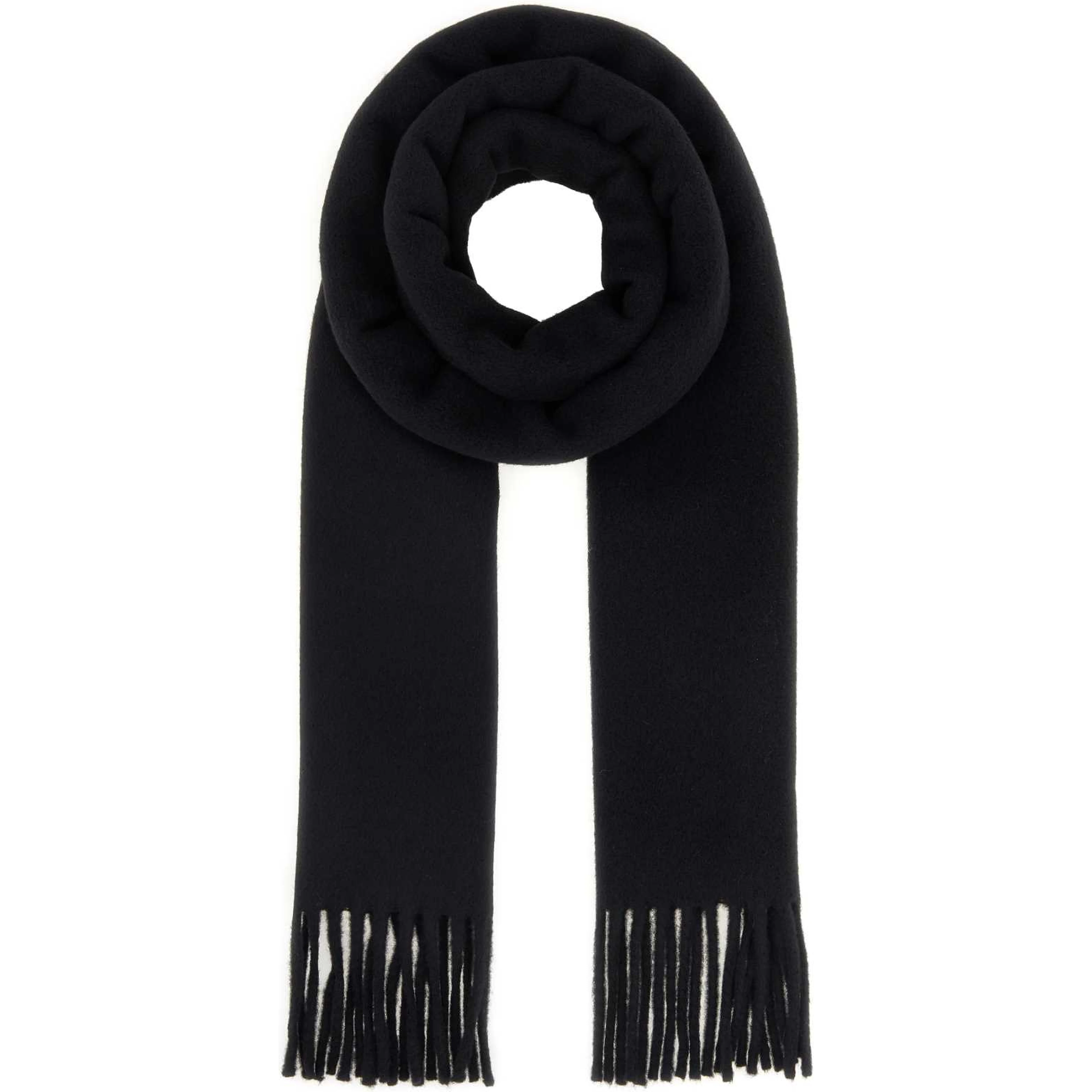 CACHEMIREEFFECTWOOLSCARFWITHAMIDECOEURPATCH