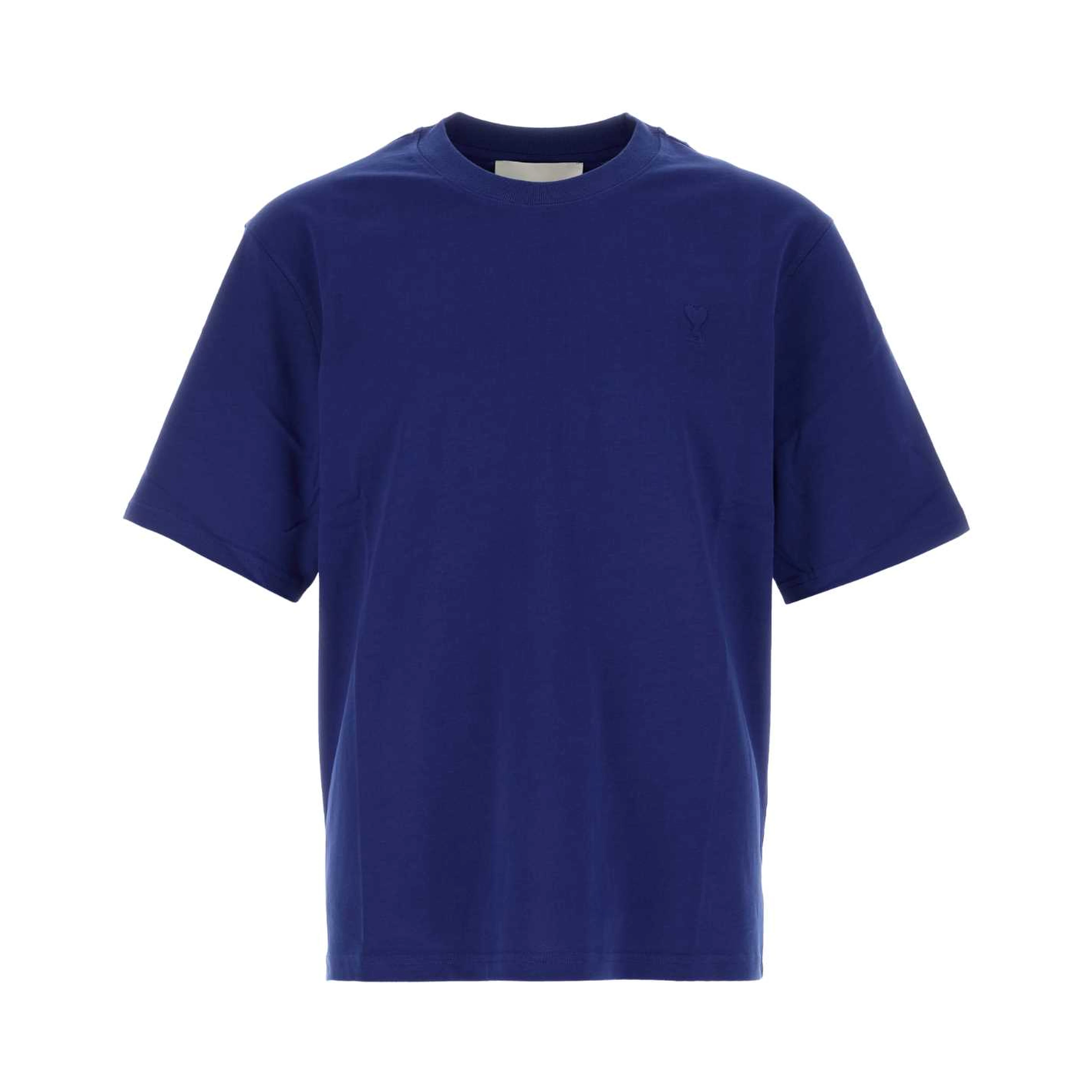 QUOTA-TSHIRTWITHTONALEMBOSSEDAMIDECOEUR