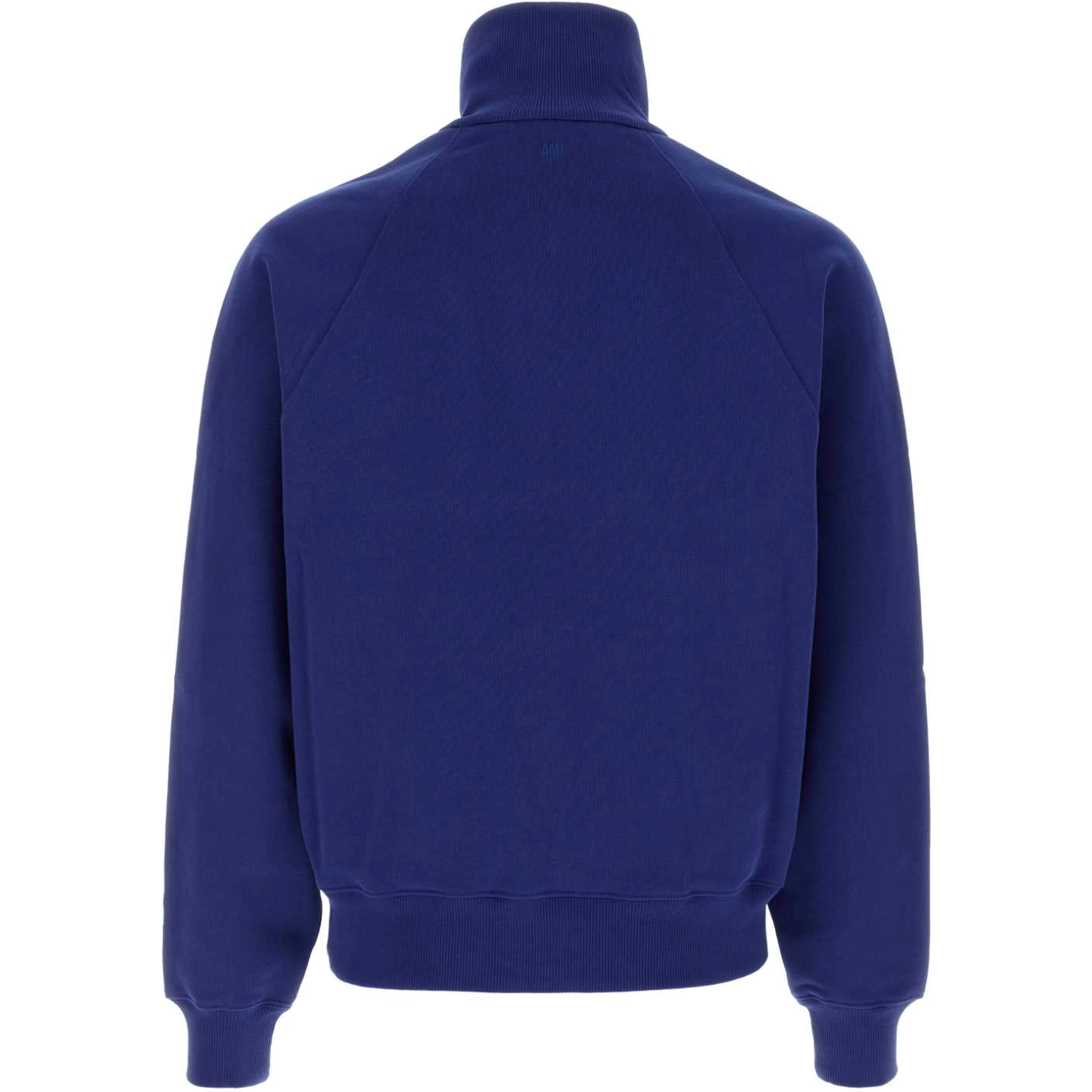 ZIPPEDSWEATSHIRTWITHEMBROIDERYTHANKYOUFORBEINGAFRI