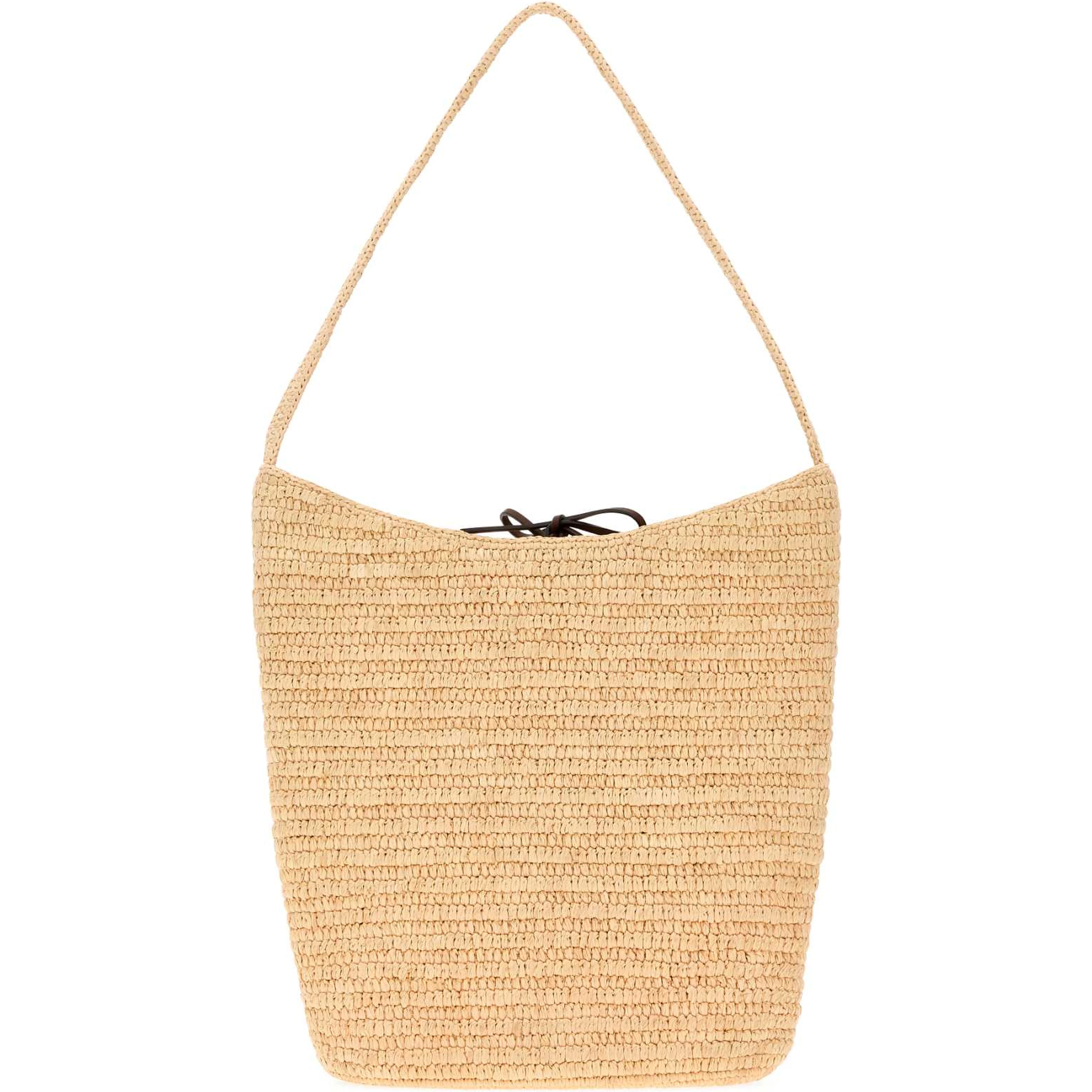 ALMA SHOULDER RAFFIA