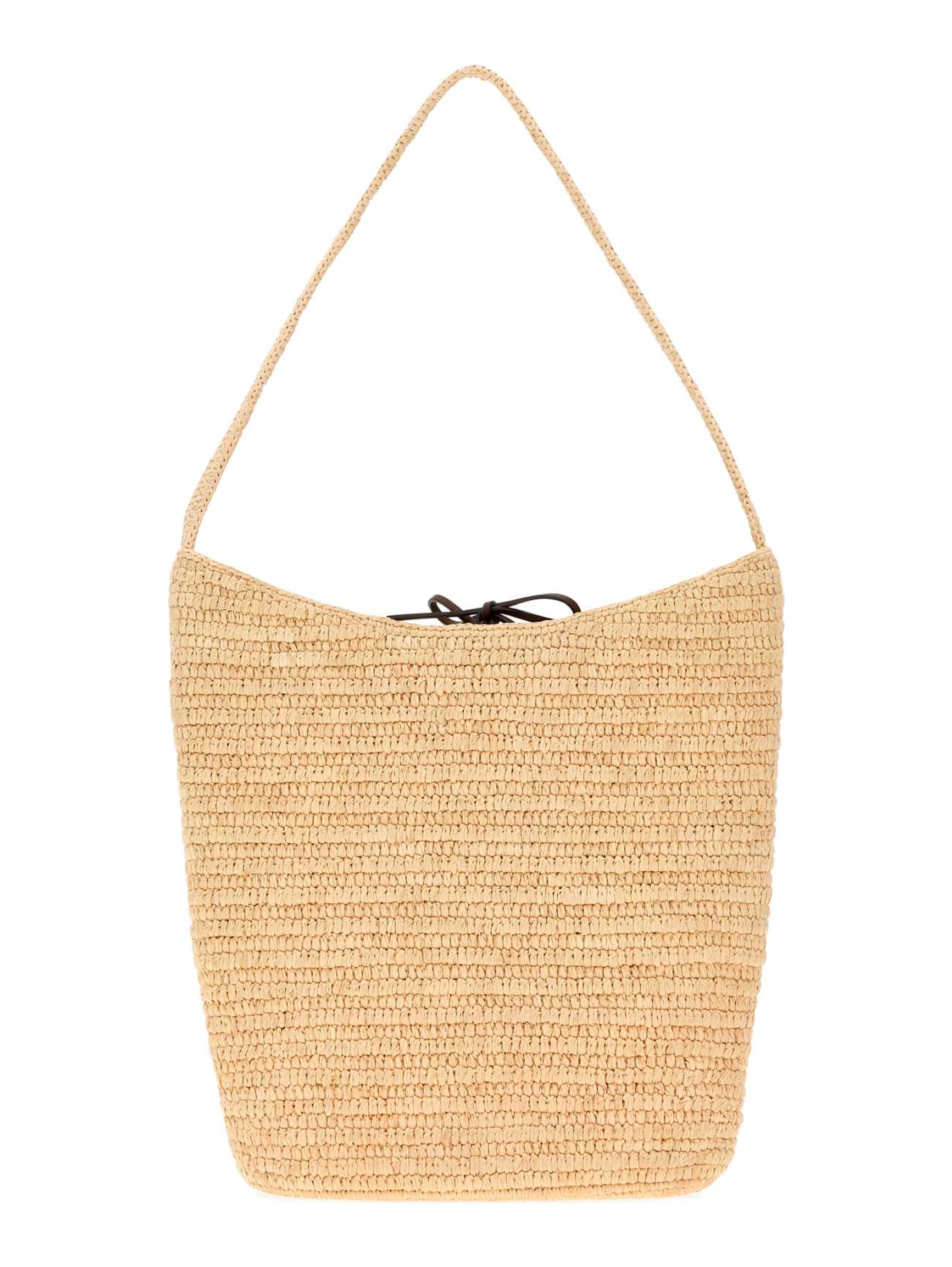 ALMA SHOULDER RAFFIA