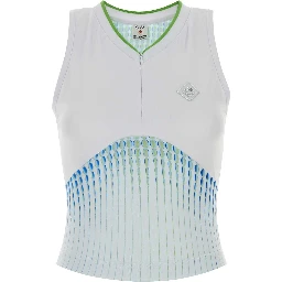 TENNIS PRINTED RACER TOP