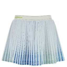 TENNIS PRINTED RACER SKIRT