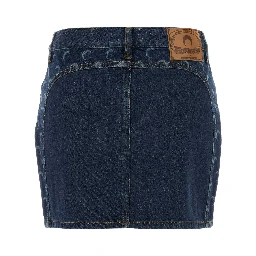 MIDNIGHT BLUE MINI SKIRT