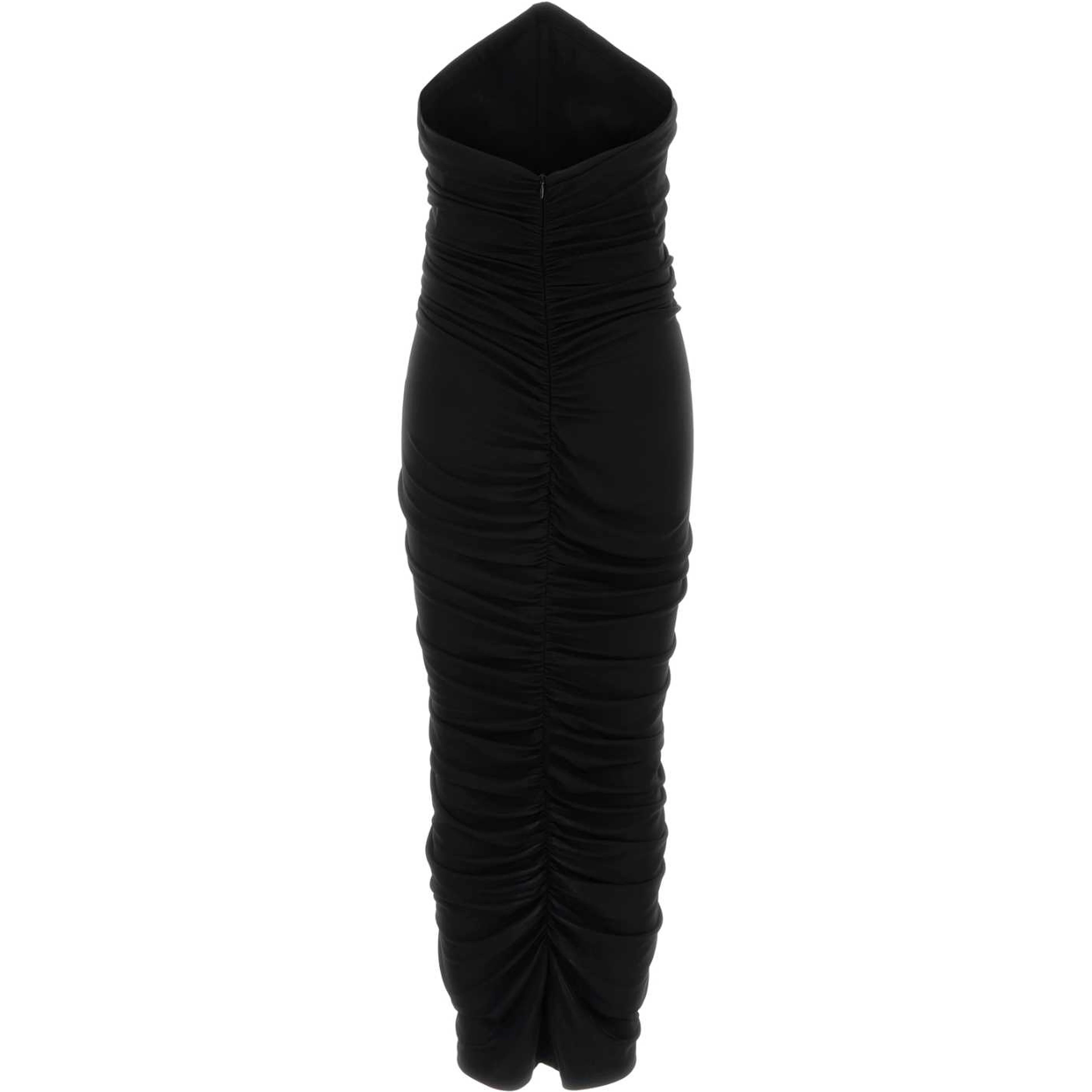 STRUCTURED BODICE MIDI DRESS