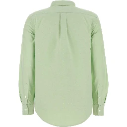 CLASSIC-LONG SLEEVE-BUTTON FRONT SHIRT
