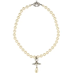 ONE ROW PEARL DROP CHOKER
