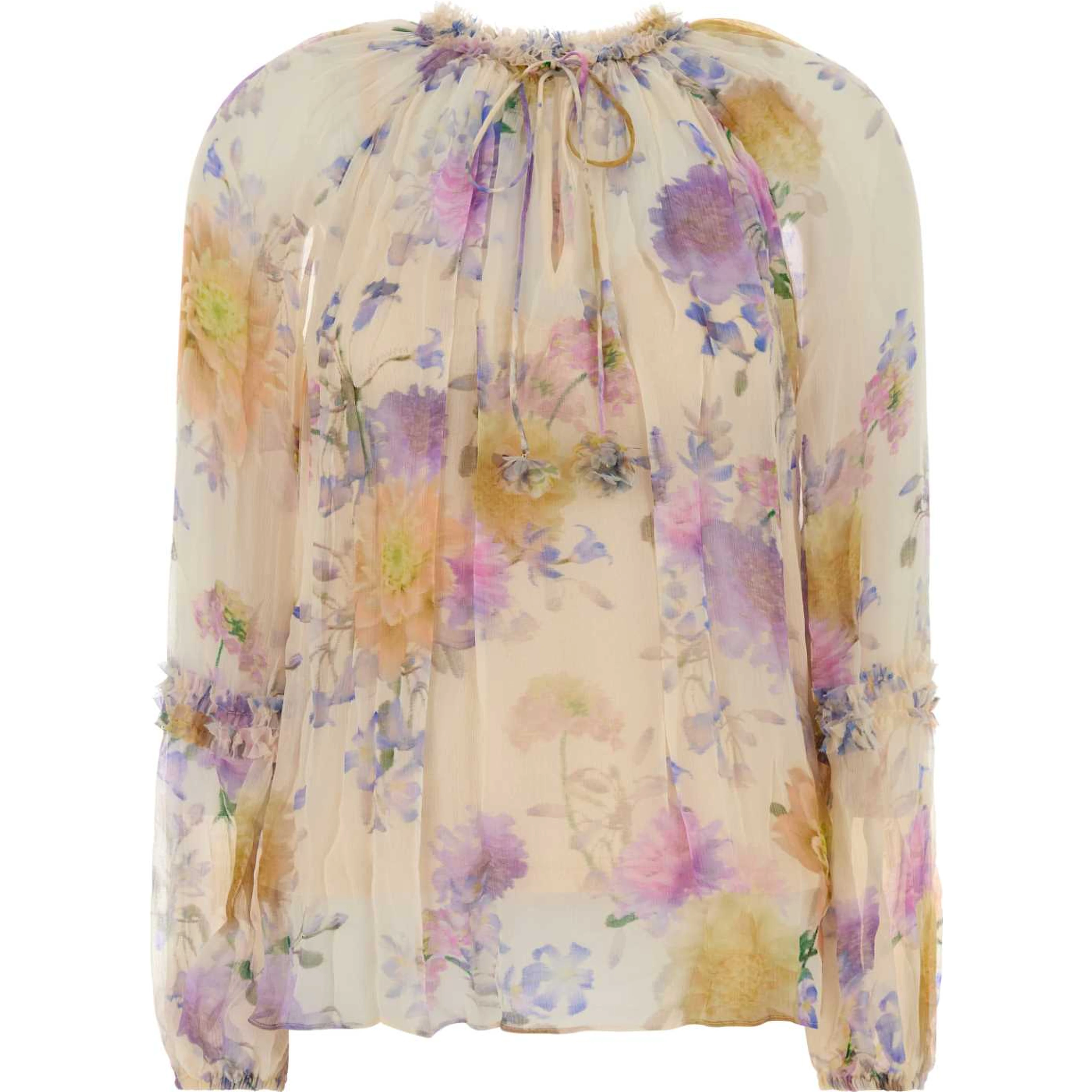 LUNA RUFFLE BILLOW BLOUSE