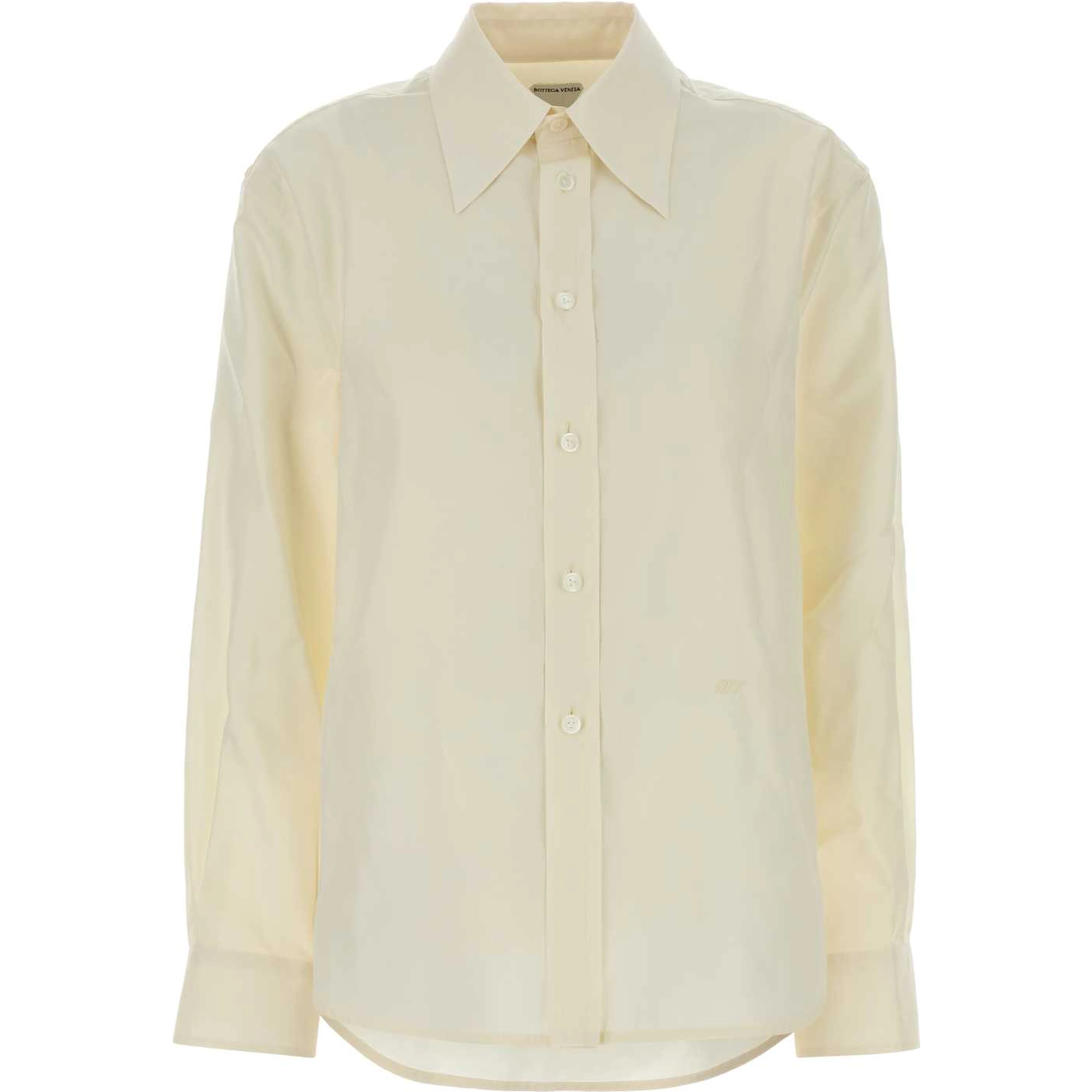 CLASSIC SHIRT SILK WITH LOGO