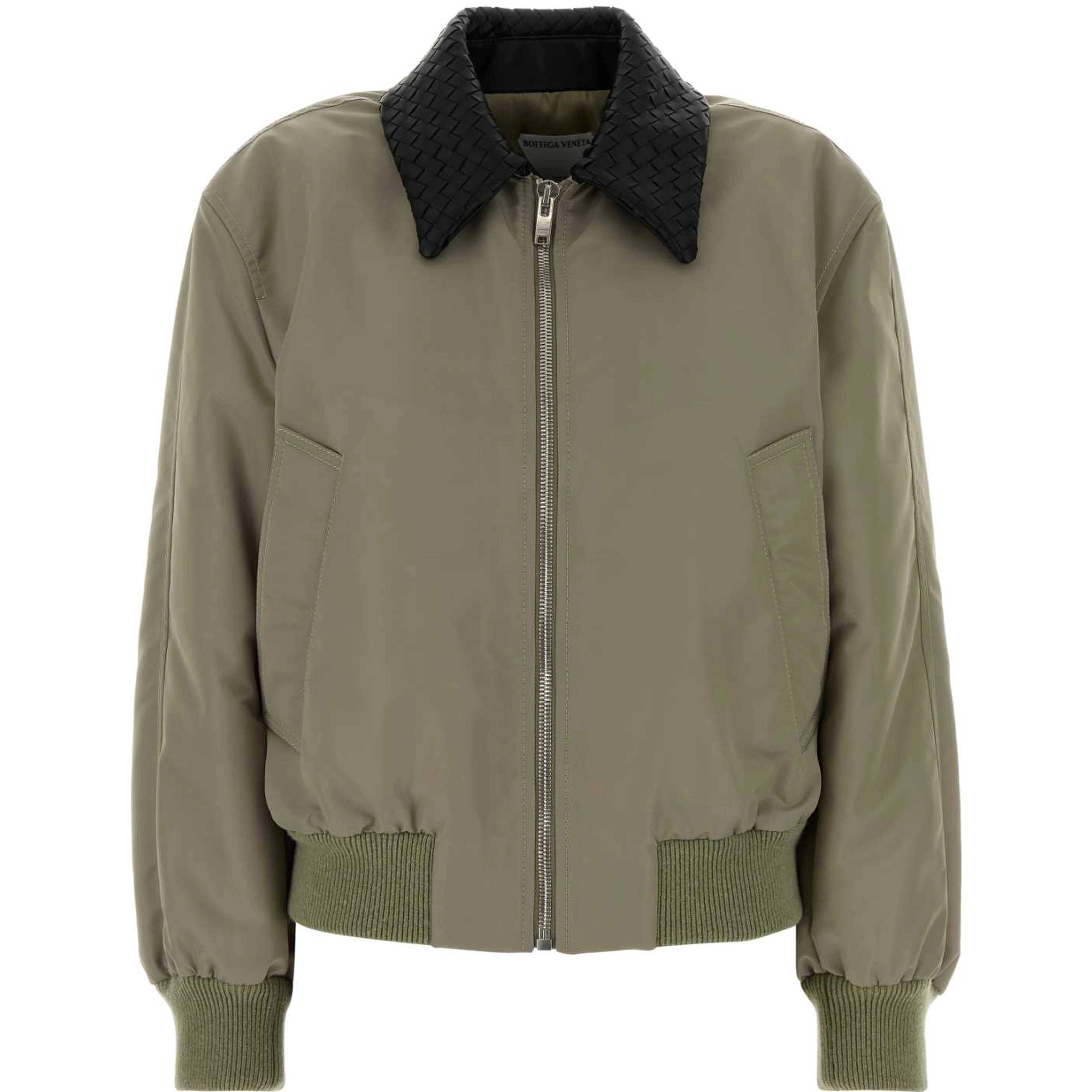 BOMBER BLOUSON COLLO INTRECCIO