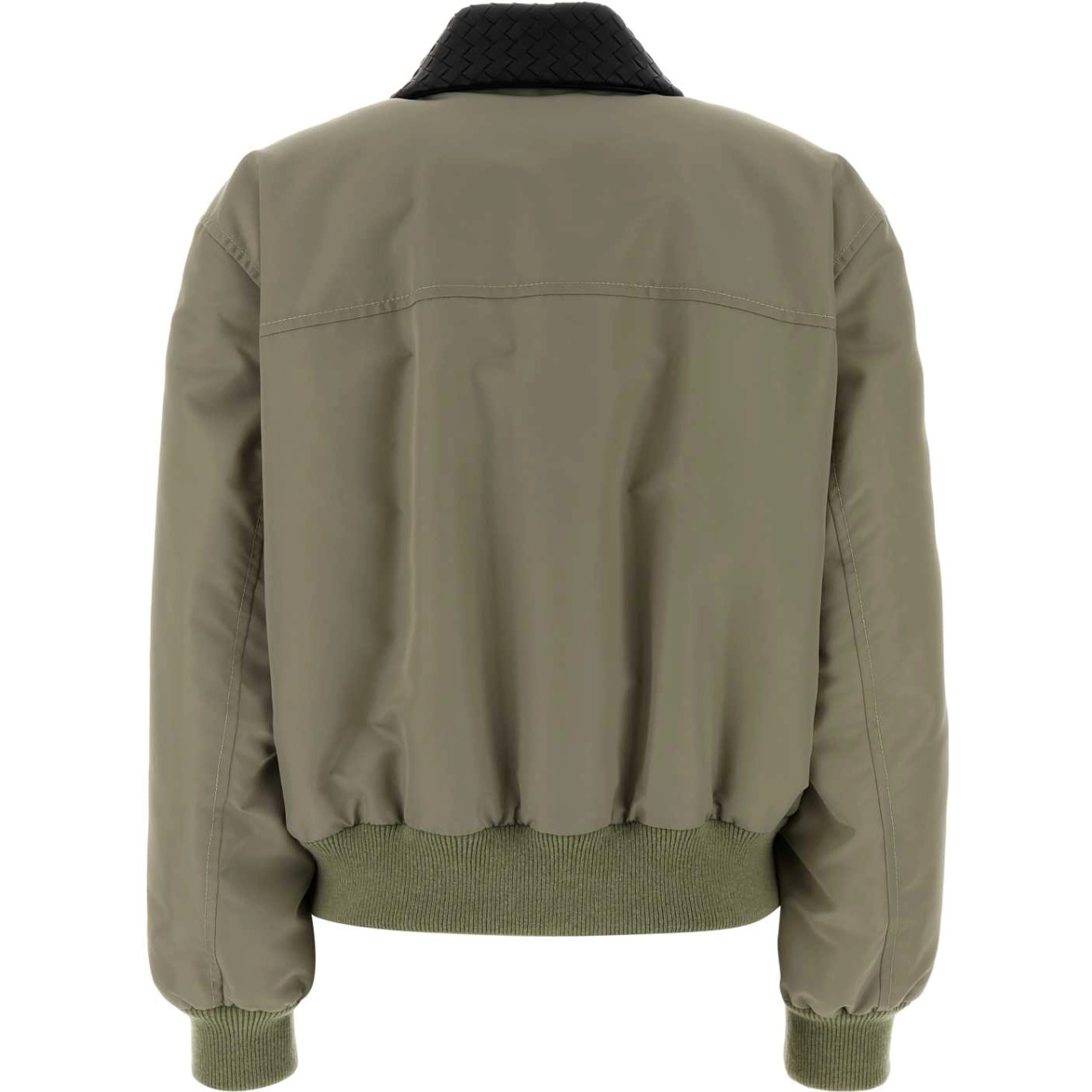 BOMBER BLOUSON COLLO INTRECCIO