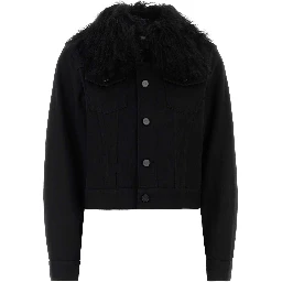 TRUCKER JACKET BLACK DENIM