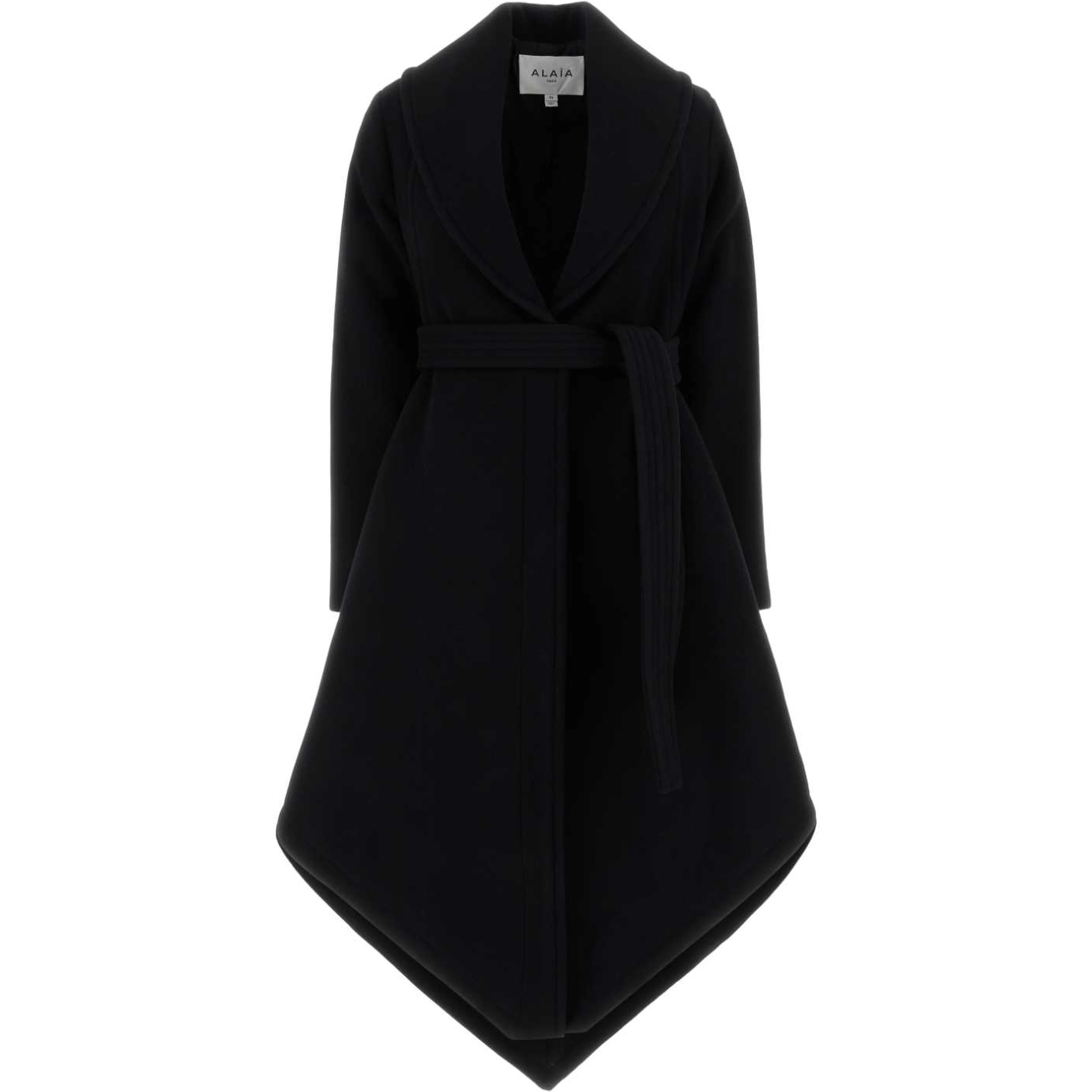 WRAP COAT DOUBLE FACE WOOL