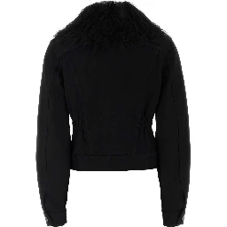 TRUCKER JACKET BLACK DENIM
