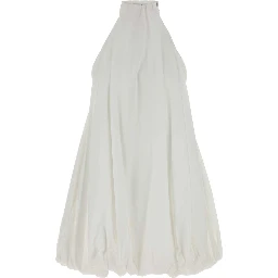 BALLOON DRESS COTTON POPLIN